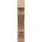 Ekena Millwork 7 1/2-in W x 36-in D x 36-in H Balboa Block Rough Cedar Woodgrain TimberThane Outlooker, Primed Tan OUTUR075X36X36BOA44RCPR - alternate 4